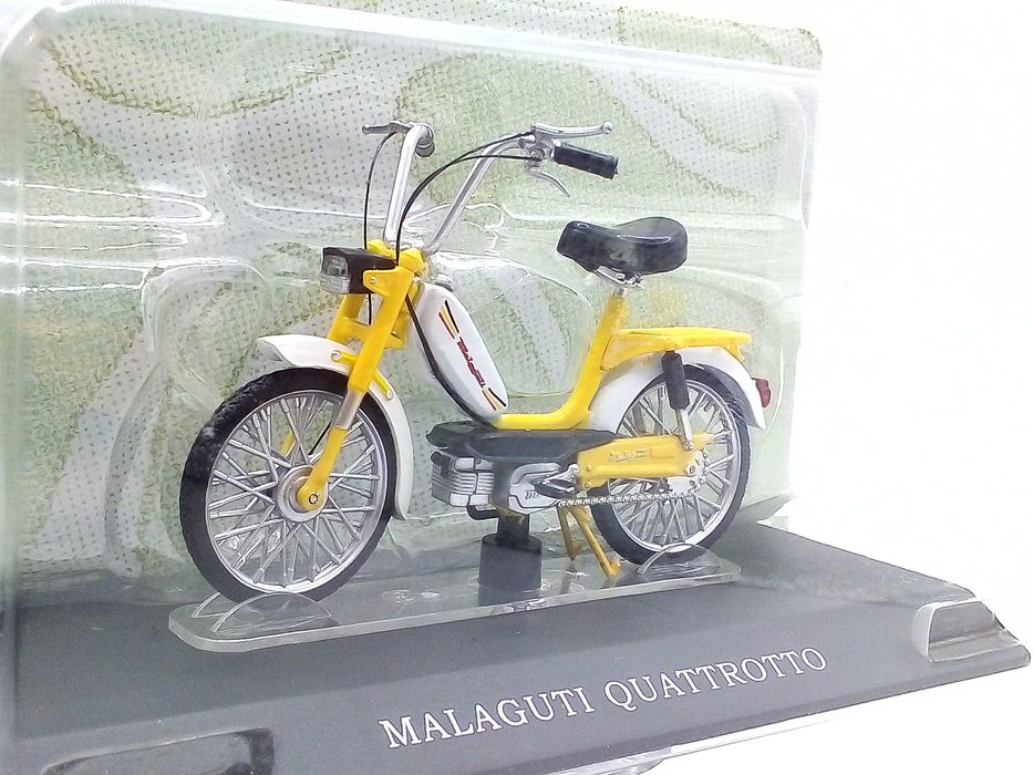 Motorower Malaguti Quattrotto - skala 1:18 - Leo Models