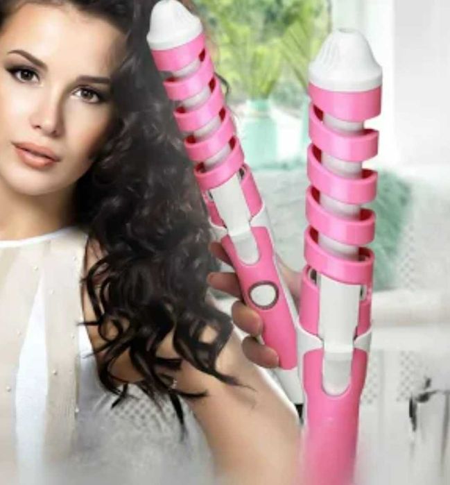 Плойка спіральна для завивки волосся, локон, стайлер для укладки