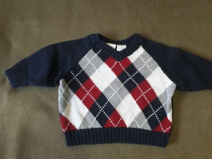 свитер вязаный