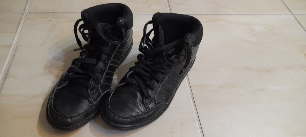 Buty Adidas 36 wysokie czarne