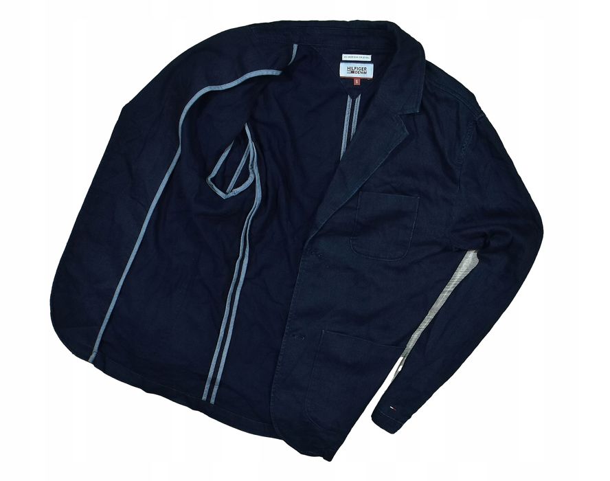 Tommy Hilfiger Bawełniana Lekka Marynarka Męska S