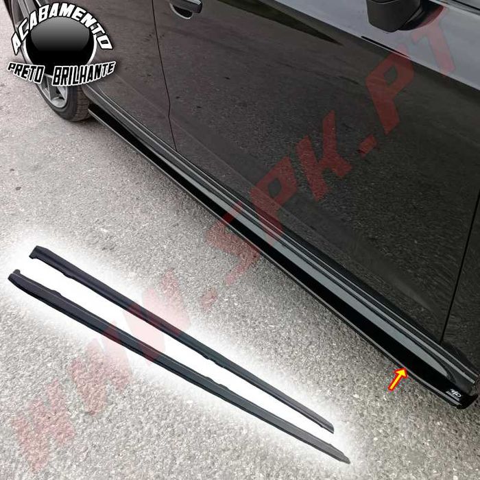 [PORTES GRÁTIS]* Extensão Embaladeiras Audi A3 S-Line / S3 8VA