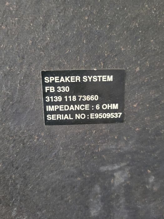 Colunas Philips pequenas para aparelhagem