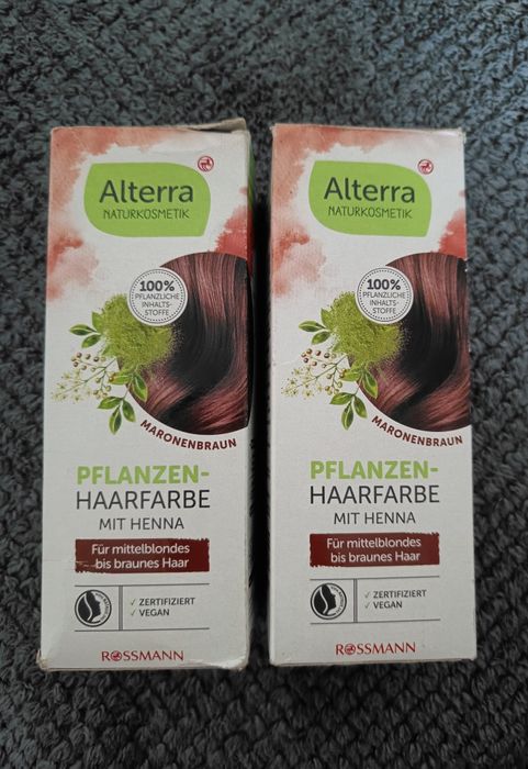 Alterra farba roślinna do włosów