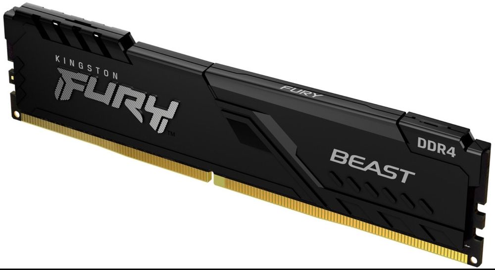 Оперативна памʼять Kingston Fury DDR4-3200 8192 MB PC4-25600 Beast Bla
