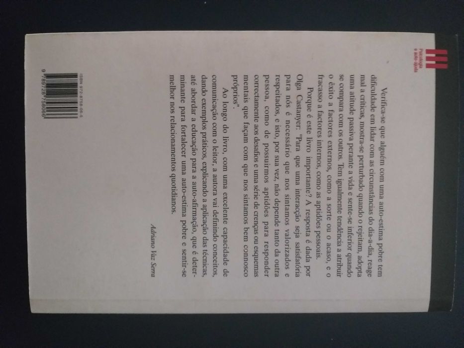 Livro "A Assertividade - Expressão de Uma Auto-Estima Saudável"
