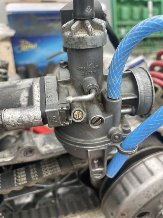 Двигатель в сборе на Honda dio 34