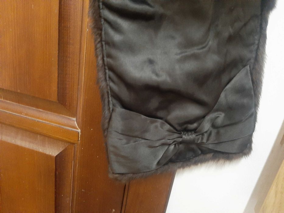 Комір накидка болеро з хутра норки 142 см