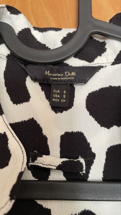 Vestido Massimo Dutti animal print