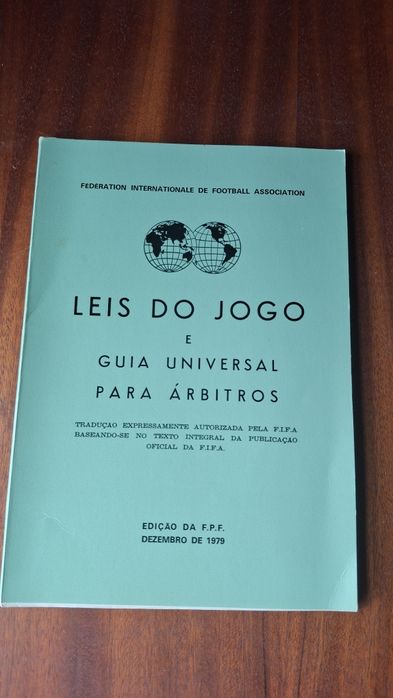 Leis do jogo guia universal para árbitros 1979 fpf