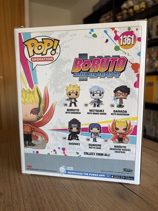 Funko Pop Naruto Baryon mode - boruto next generations