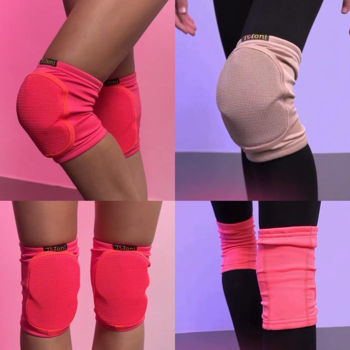 Наколенники Tuloni для гимнастики танцев спорта детские-взрослые Xs-Xl