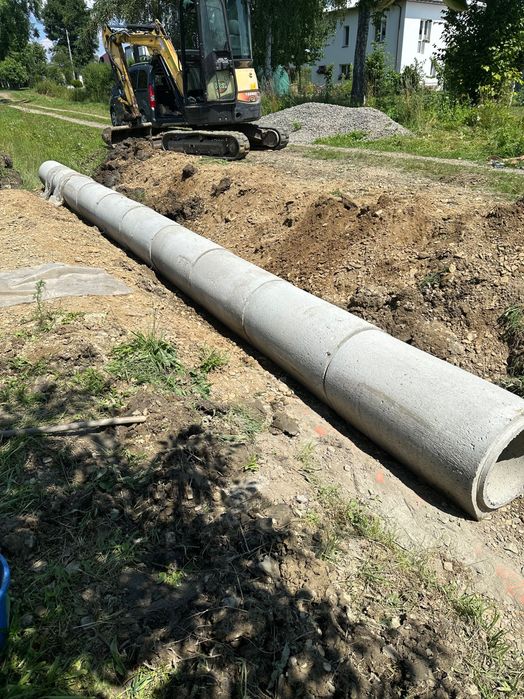 Usługi brukarskie, prace ziemne