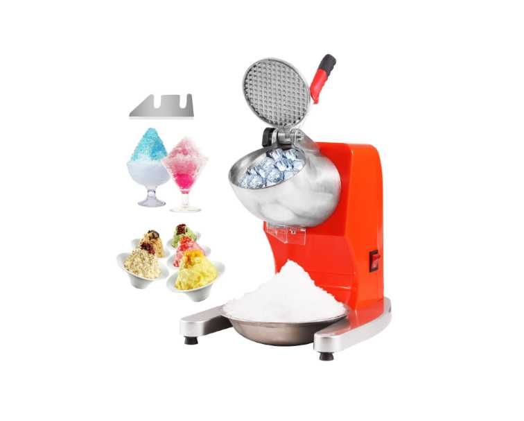 Komercyjna Elektryczna Maszyna do Kruszenia Lodu 100 kg/h 300 W