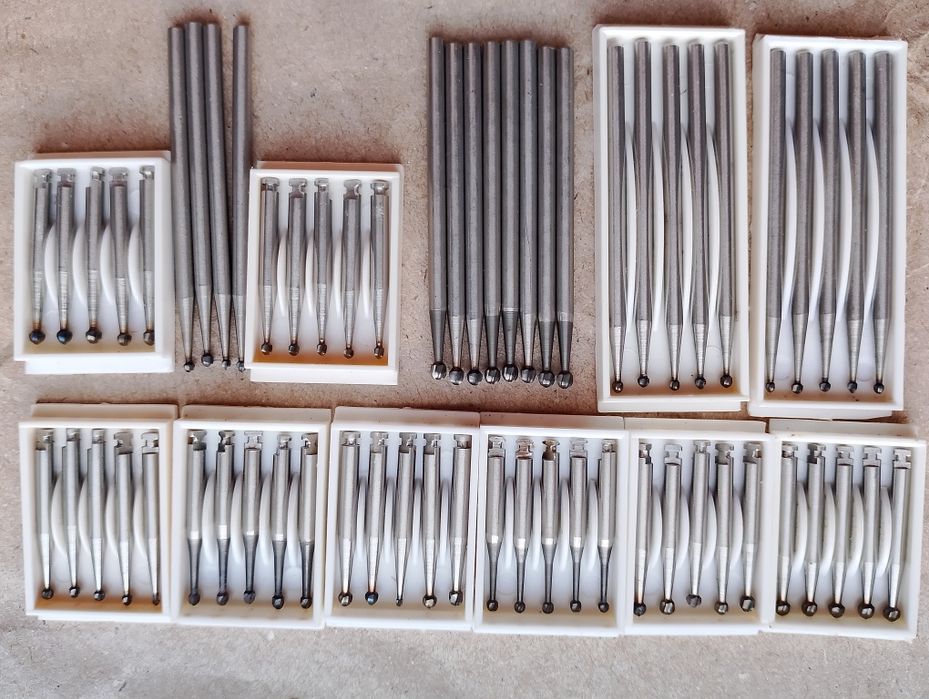 Алмазные  твердосплавные  боры шарошки диски стоматологические СССР