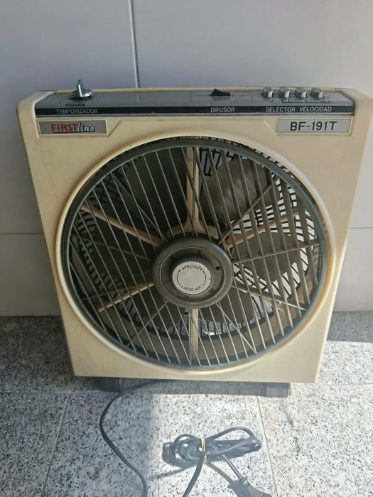 Ventoinha com temporizador.