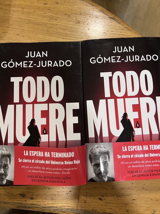 Livro Todo Muere - Juan Gómez-Jurado (Novo)
