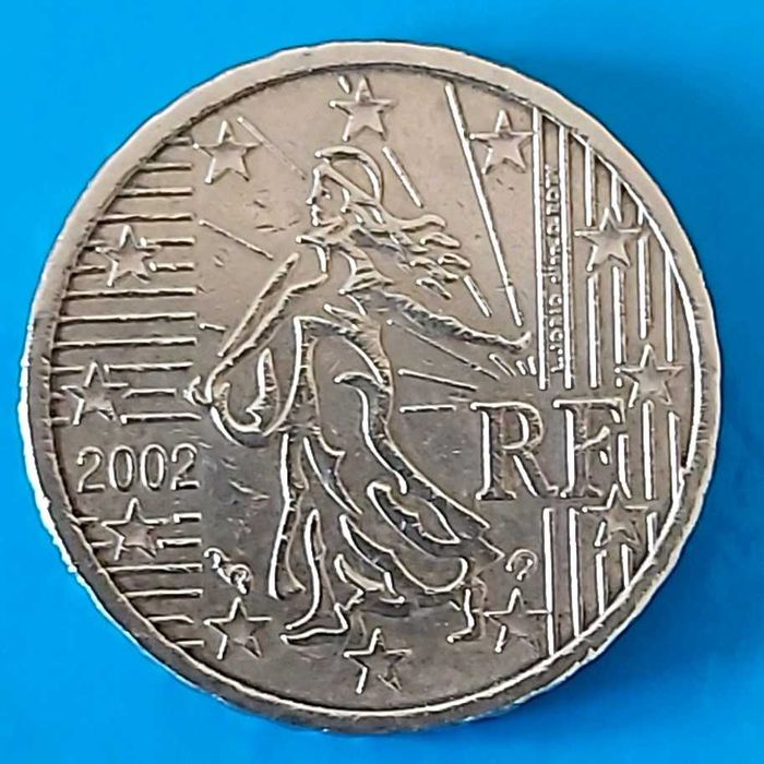 10 Cêntimos de 2002 de França, A Semeadora