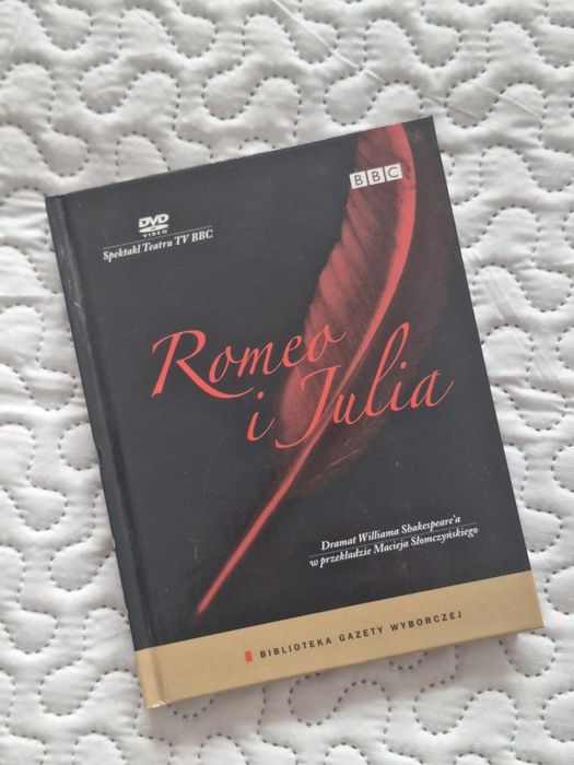 Książka + Dvd Romeo i Julia dramat Williama Shakespeare'a