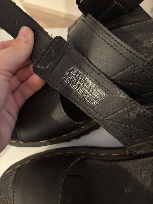 Dr Martens voss quad Sandały damskie gruba podeszwa