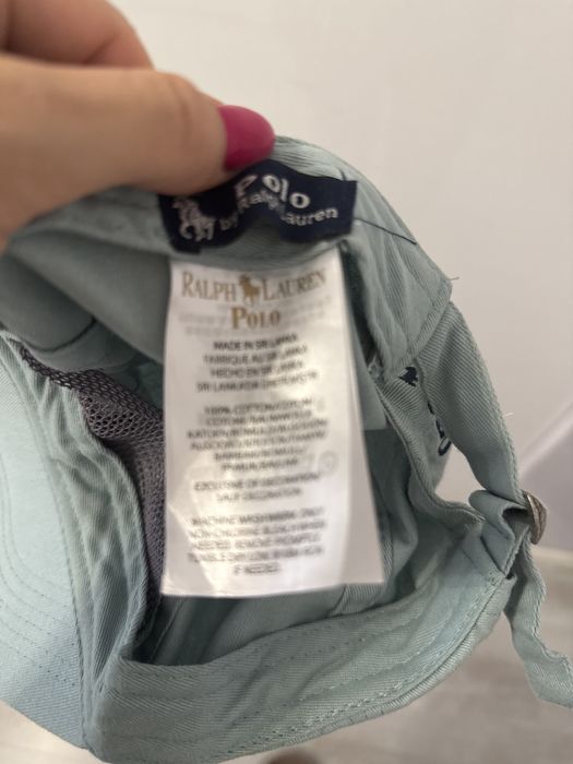 Ralph lauren polo caapka mietowa