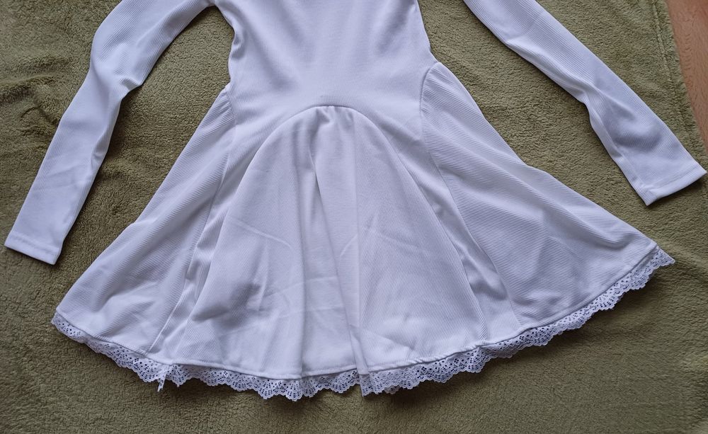 Koronkowa, patchworkowa sukienka Lolita Kawaii. Rozmiar S. Nowa.