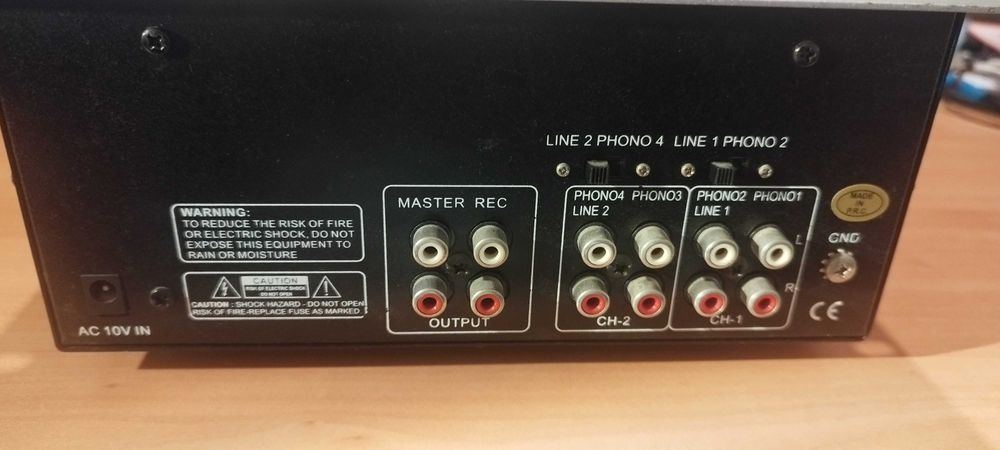 Sistema de Som Completo – Colunas + Amplificador + Mesa DJ – 270€