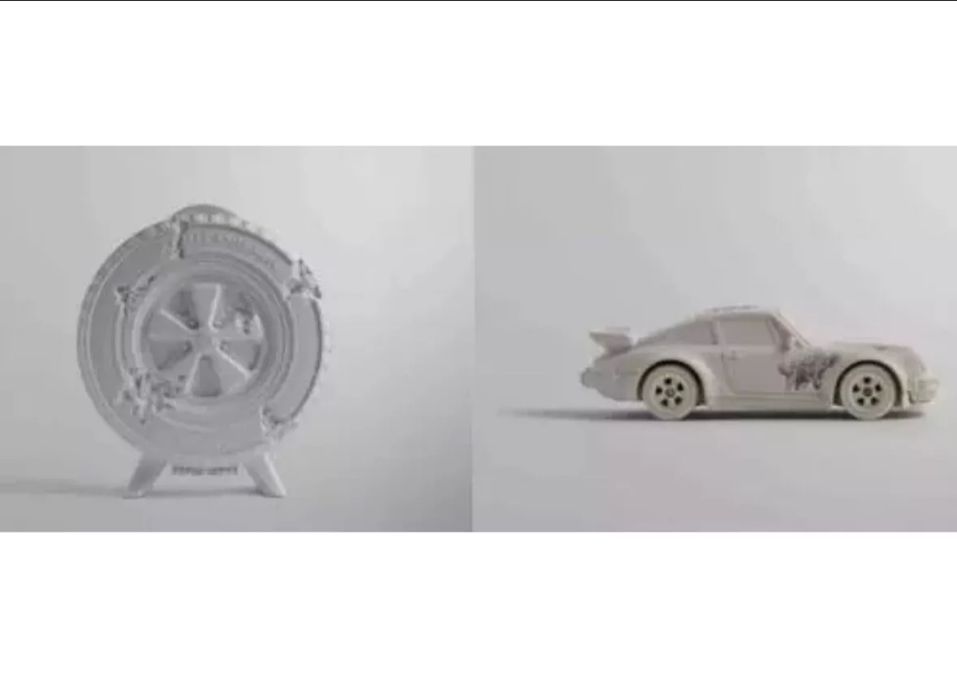 Hot Wheels Daniel Arsham pełny limitowany zestaw 356 Porsche 911 964