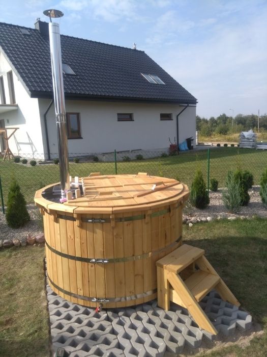 Balia Kąpielowa fi 180cm Gorąca Beczka Bania Ruska Balia Ogrodowa