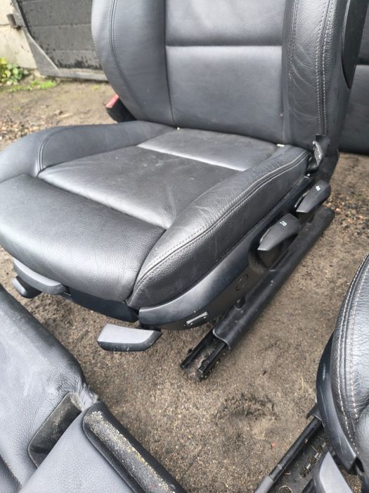 Wnetrze sporty e90 lci skora