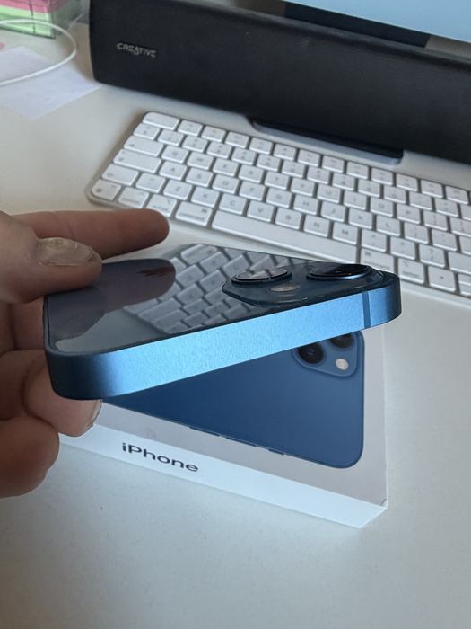 iPhone 13 256gb Blue Jak Nowy Bateria 96% od nowości