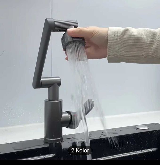 Bateria umywalkowa gietka