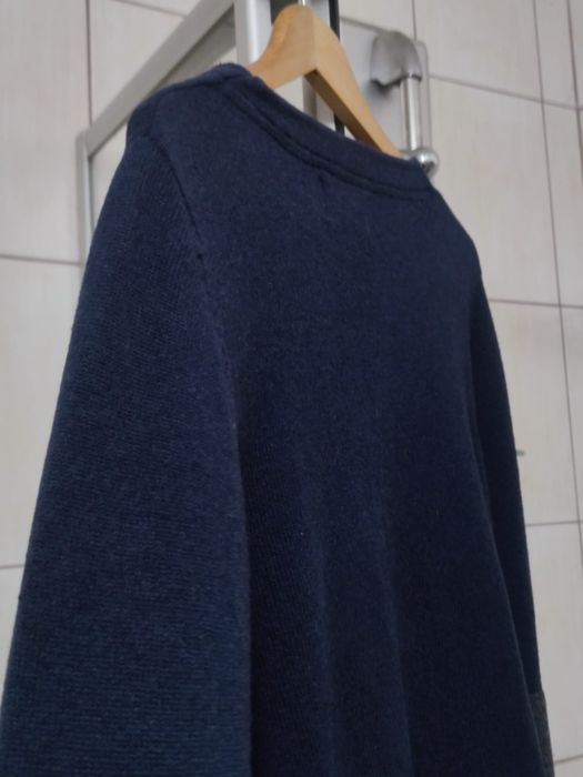 Męski kardigan M marki Premium by Jack & Jones w kolorze ciemnego gran
