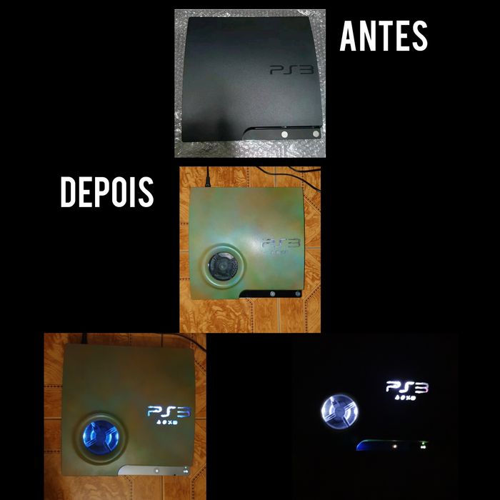 Personalizaçao e limpeza de Consola Sony Playstation 3 / ps3