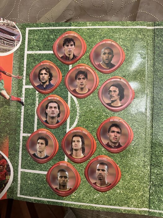 Caderneta Euro Seleção 2004