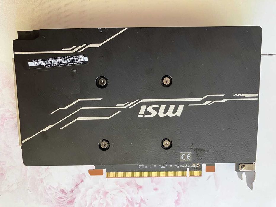 Karta graficzna MSI RX6600 Uszkodzona