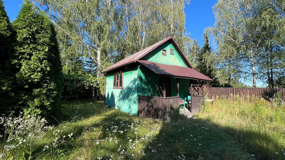 SPRZEDAM DZIAŁKĘ ROD Grochowa 346 m² | woda + prąd