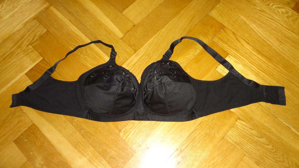 Biustonosz M&S 85D/38D bez fiszbin jak doreen, bawełna