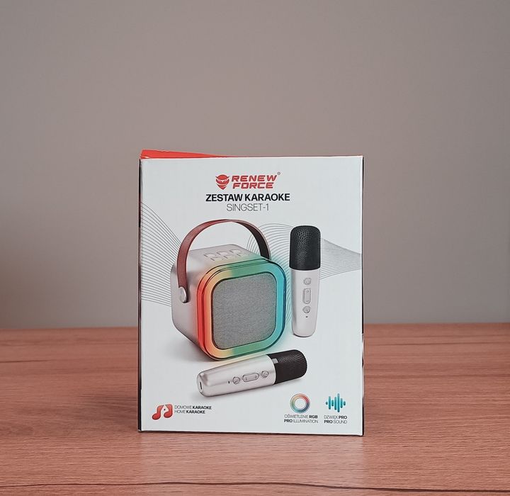 Bezprzewodowy głośnik karaoke
