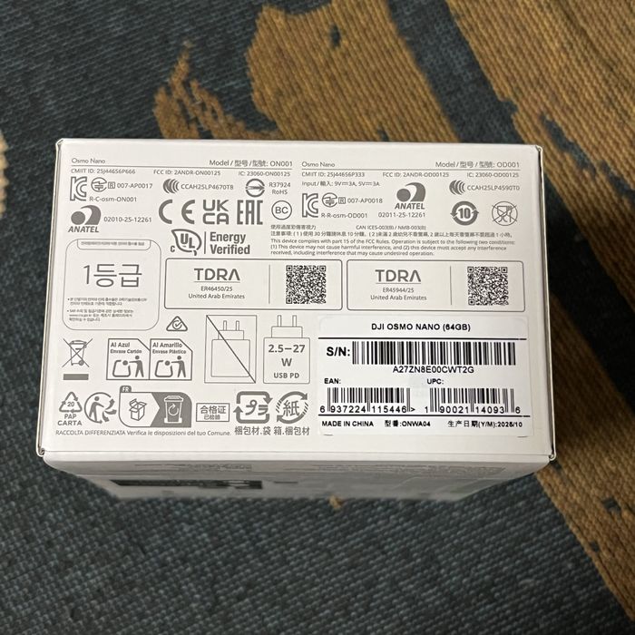 DJI Osmo Nano Action Camera 64GB new and sealed64284332295426122