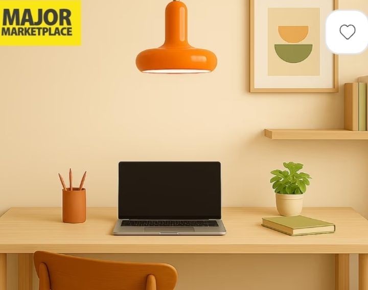 Nowoczesna kolorowa lampa wisząca NICRX E27 – Regulowany kabel, pomara