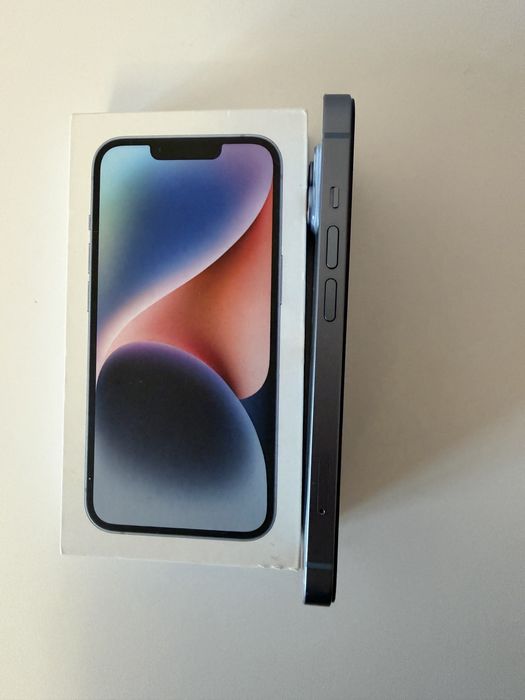 Iphone 14 niebieski 128gb kondycja 100%