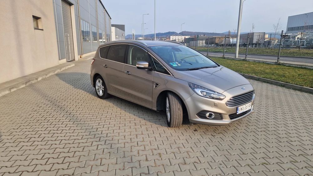 Ford S-Max salonPolska1.właść/7os/bogata wersja/2.0TDCI-180KM/Man/Eur6bezAdBlue