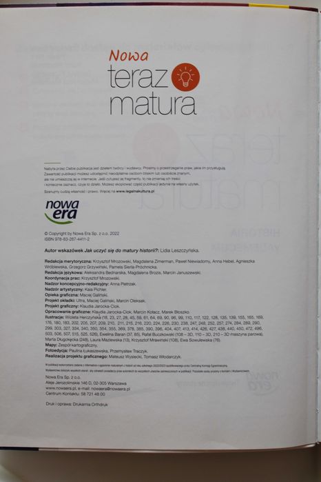 Vademecum Nowa teraz matura Historia
