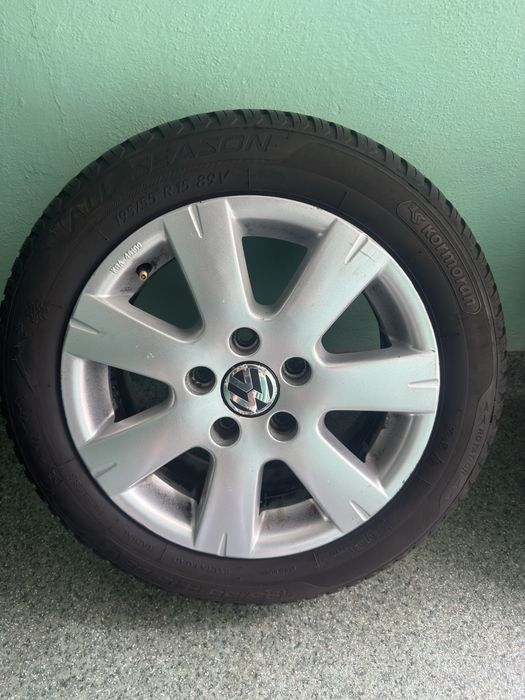 Felgi 5/112+Opony R15 do Volkswagena
