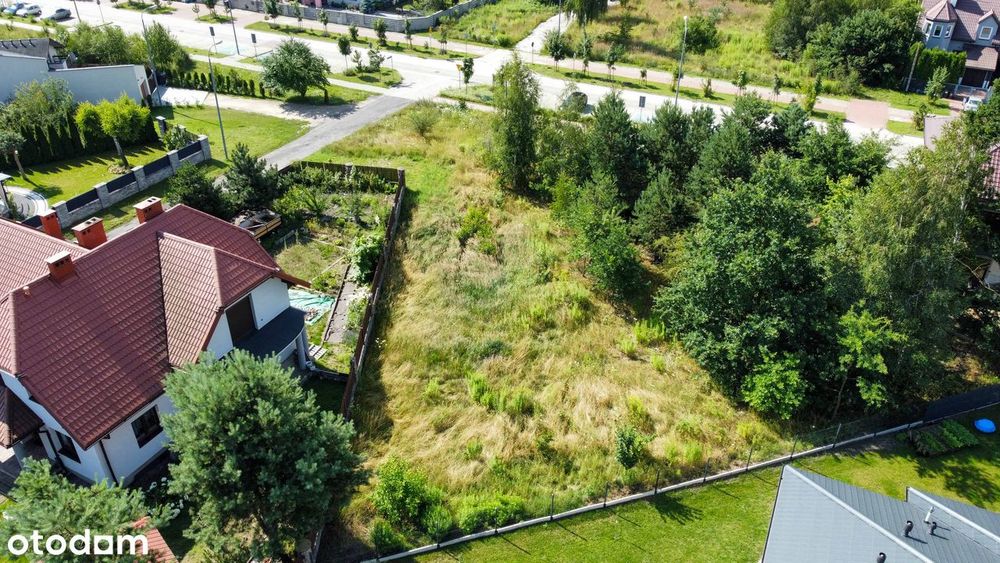 Działka budowlana w Siedlcach, ul. Zielna 5 arów, blisko centrum - Widok 5