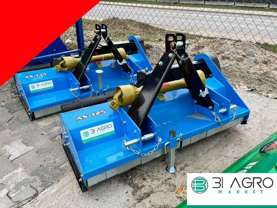 Kosiarka bijakowa 0.95- 1.25- 1.35m mulczer Młotki 400g +WOM --- RATY