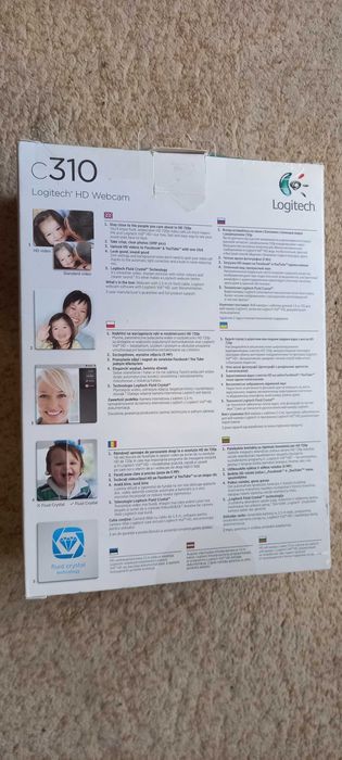 Новая Веб камера Logitech c310