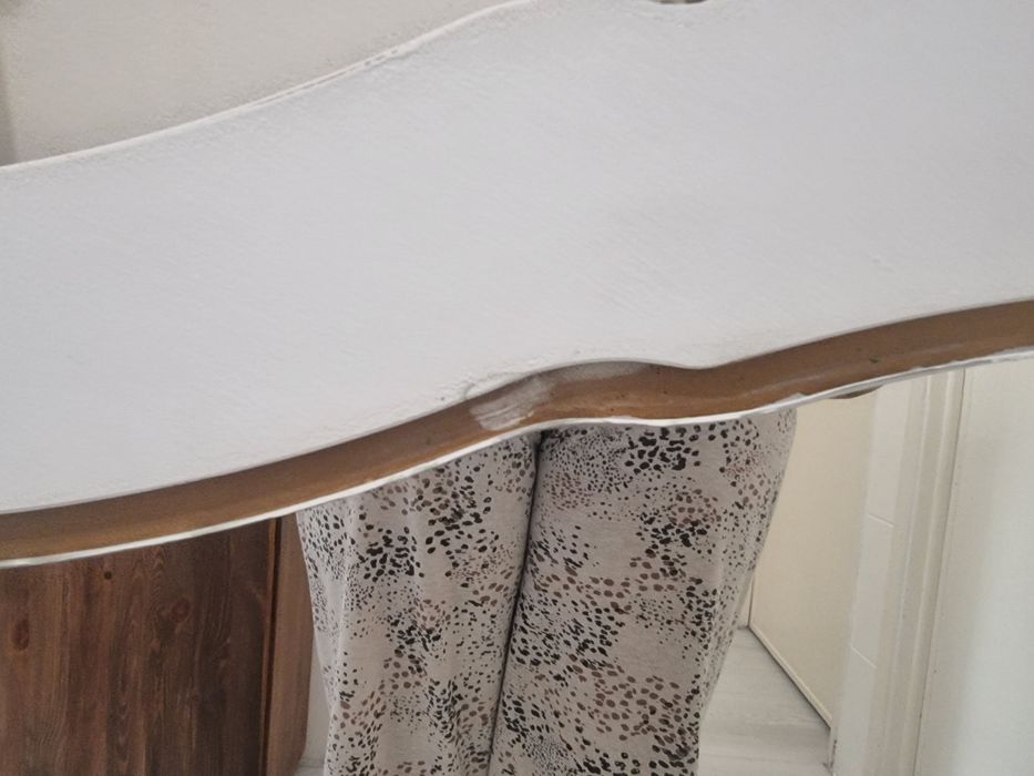 Espelho Branco Antigo