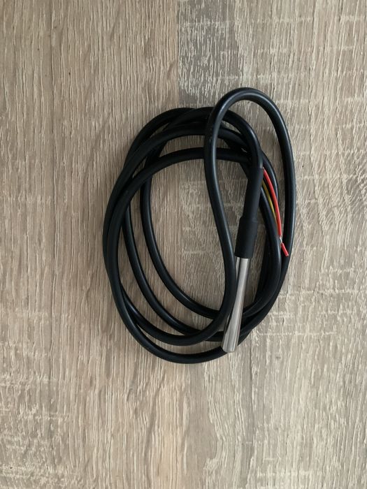 Датчик температури DS18B20, кабель 1 м, новий, Arduino/Raspberry Pi